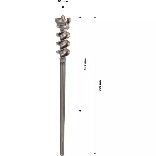 BOSCH Vrták PRO SDS max-9 Break Through, 65 x 450 x 600 mm