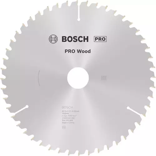 BOSCH Kotúč PRO Wood na drevo pre okružné píly, 216 x 2 x 30 mm (6)