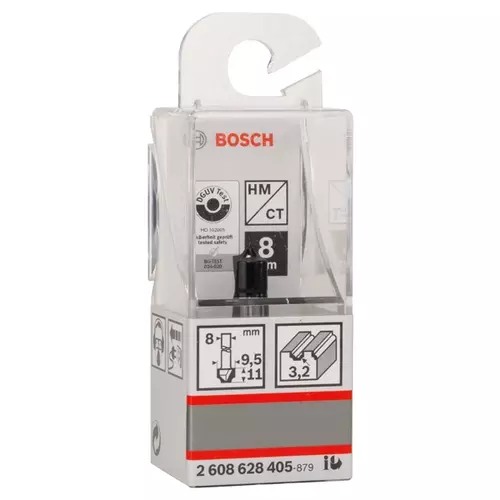 BOSCH Profilová fréza, 8 mm, r1 = 3,2 mm, d1 = 9,5 mm, l = 10,2 mm, g = 41 mm (3)