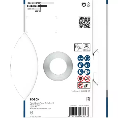 BOSCH Diamantový kotúč PRO Concrete, 125 x 22,23 mm (3)