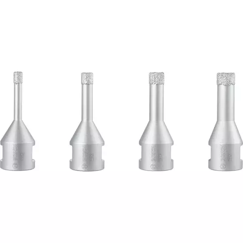 BOSCH Sada vŕtacích koruniek PRO Ceramic dry M14, 6 × 30, 8 × 30, 10 × 30, 12 × 30 mm, 4 ks (5)