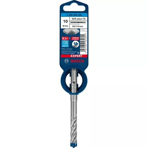 BOSCH Príklepový vrták EXPERT SDS plus-7X, 10 × 50 × 115 mm (2)