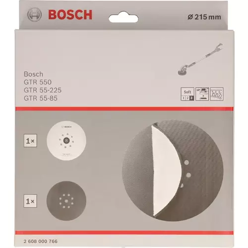 BOSCH Sada oporného taniera, stredne tvrdý, 215 mm (4)