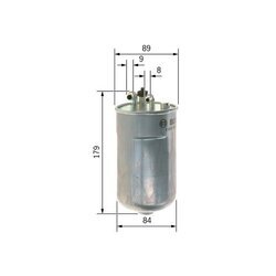 Palivový filter BOSCH 0 450 906 503 - obr. 4