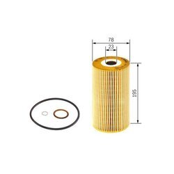 Olejový filter BOSCH 1 457 429 646 - obr. 4