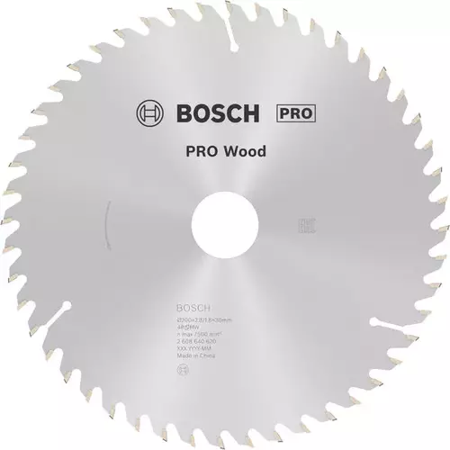 BOSCH Kotúč PRO Wood na drevo pre okružné píly, 200 x 2,8 x 30 mm (6)