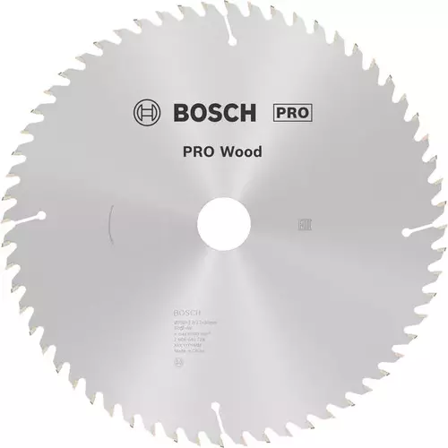 BOSCH Kotúč PRO Wood na drevo pre okružné píly, 250 x 3,2 x 30 mm (6)