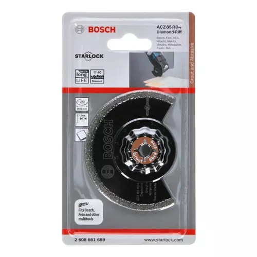 BOSCH Segmentový pílový list s diamantovými zrnami (Diamant-RIFF), ACZ 85 RD4 (2)