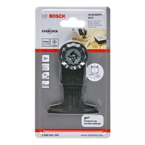 BOSCH HCS pílový list na rezy so zanorením AII 65 BSPC Hard Wood (2)