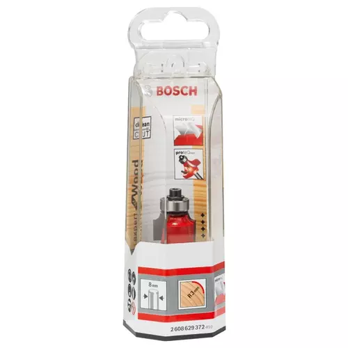 BOSCH Zaobľovacia fréza Expert for Wood, 8 mm, d = 18,7 mm, r1 = 3 mm, l = 12,7 mm, g = 55 mm (3)