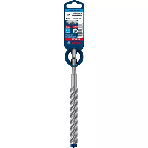 BOSCH Príklepový vrták EXPERT SDS plus-7X, 17 x 150 x 215 mm (2)