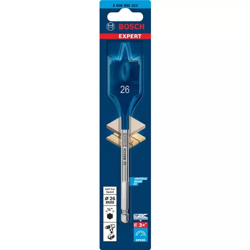 BOSCH Frézovací vrták EXPERT Self Cut Speed, 26 × 152 mm (3)