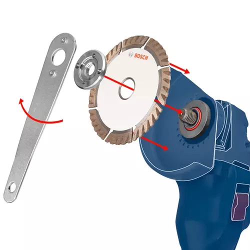 BOSCH Keramický fíbrový kotúč EXPERT R782 Prisma Ceramic Fibre Disc, 180 mm, 22,23 mm, zrnitosť 36 (23)