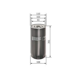 Olejový filter BOSCH F 026 407 150 - obr. 4