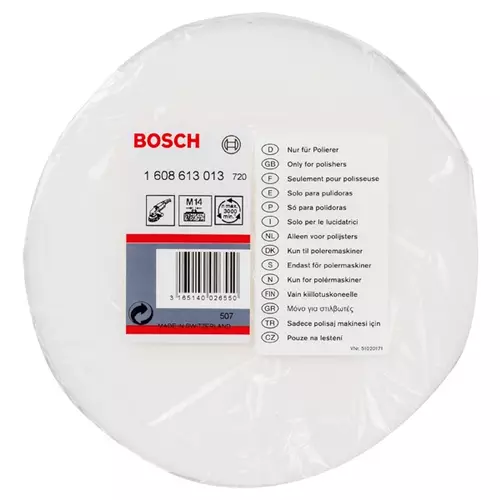 BOSCH Leštiaca špongia so závitom M 14 (3)