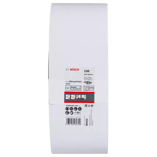 BOSCH Brúsny pás PRO X440, 100 × 610 mm, G150, 10 ks (14)