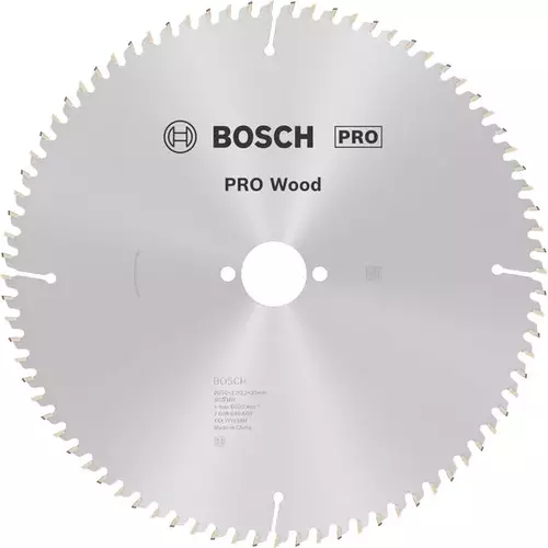 BOSCH Kotúč PRO Wood na drevo pre okružné píly, 250 x 3,2 x 30 mm (6)