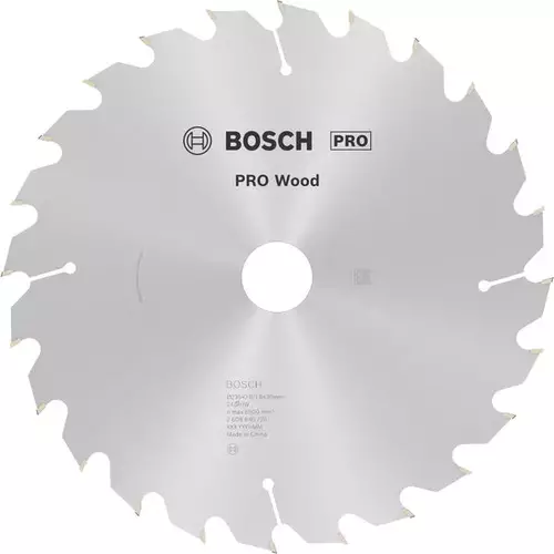 BOSCH Kotúč PRO Wood na drevo pre okružné píly, 235 x 2,8 x 30 mm (6)