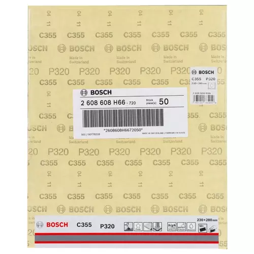 BOSCH Brúsny list C355 (3)