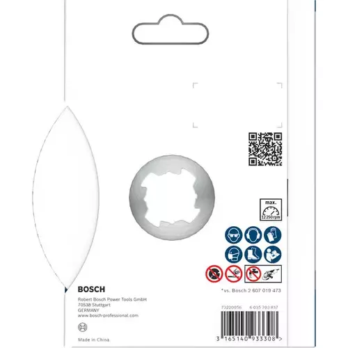 BOSCH Diamantový kotúč PRO Ceramic X-Lock, 125 x 22,23 mm, 22,23 mm (3)