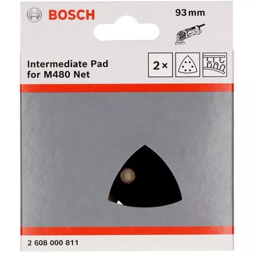 BOSCH Ochrana podložky, 93 × 93 mm, 2× (3)