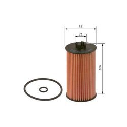 Olejový filter BOSCH F 026 407 074 - obr. 4