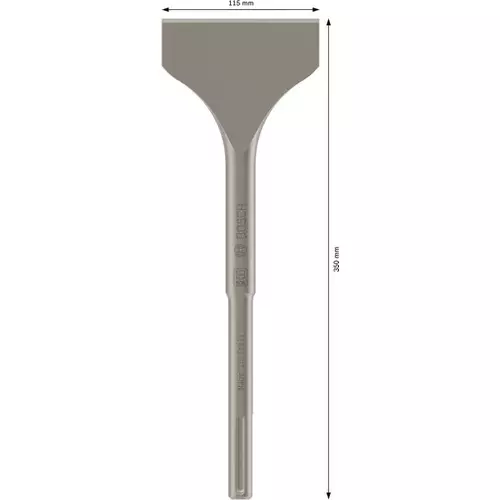 BOSCH Lopatkový sekáč PRO SDS max-4C, 115 x 350 mm (4)