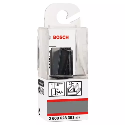 BOSCH Rovná fréza, 8 mm, d1 = 22 mm, l = 25 mm, g = 56 mm (3)