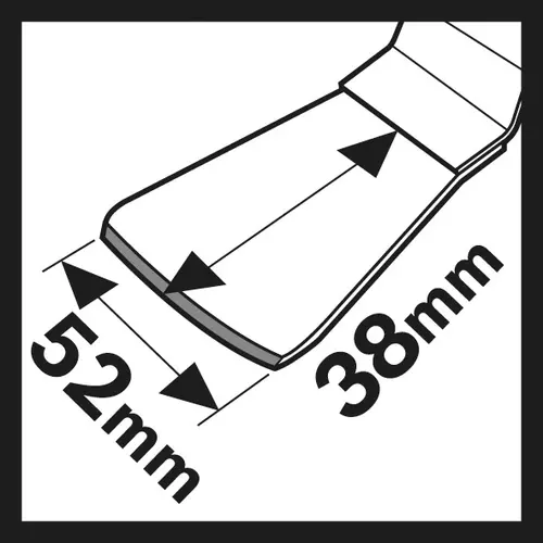 BOSCH Starlock HCS škrabka ATZ 52 SFC, ohybná (4)