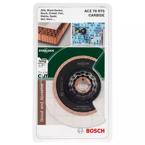 BOSCH Starlock segmentový pílový list s karbidovými zrnami na úzke rezy ACZ 70 RT5 (3)