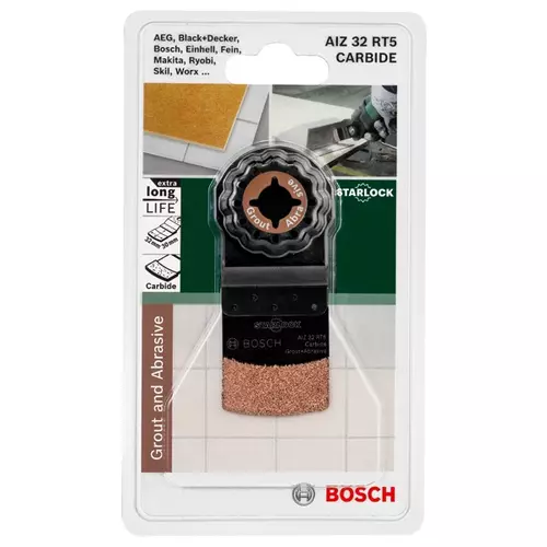 BOSCH Starlock pílový list na rezy so zanorením, s karbidovými zrnami (Carbide-RIFF), AIZ 32 RT5 (3)