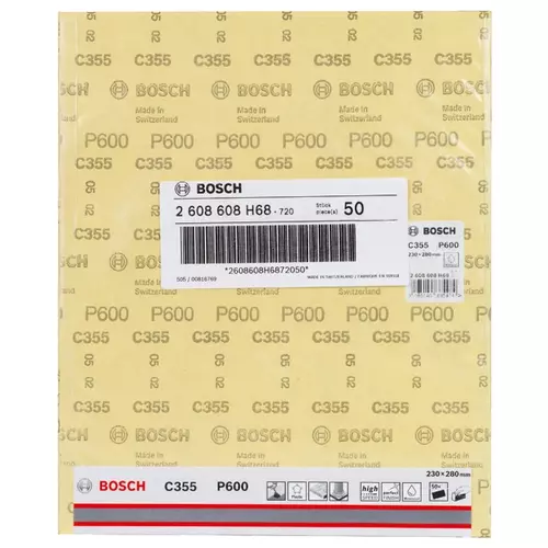 BOSCH Brúsny list C355 (3)