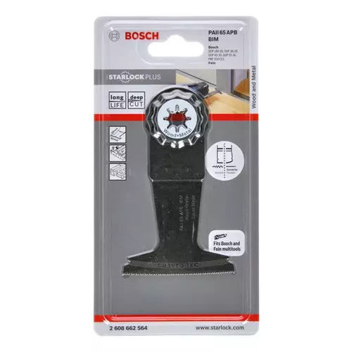 BOSCH BIM pílový list na rezy so zanorením PAII 65 APB Wood and Metal (2)