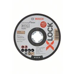 BOSCH Rovné rezanie X-LOCK Standard for Inox 125 x 1 x 22,23 mm (5)