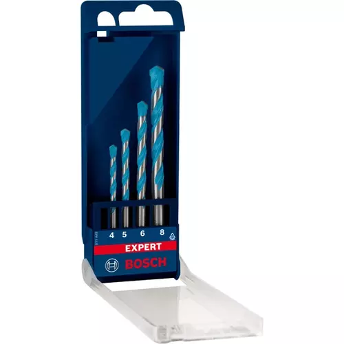 BOSCH Sada vrtákov EXPERT MultiConstruction CYL-9, 4/5/6/8 mm, 4 ks (3)