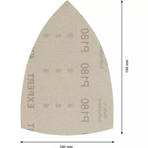 BOSCH Brúsny papier EXPERT M480 pre viacúčelové brúsky, 100 x 150 mm, zrnitosť 180, 10 ks (4)