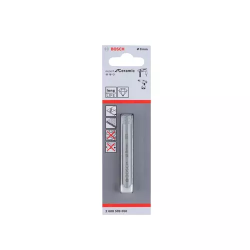 BOSCH Vrták PRO Ceramic dry, 8 x 66 mm (22)