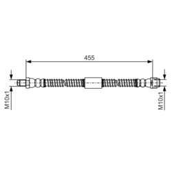 Brzdová hadica BOSCH 1 987 481 A02 - obr. 4