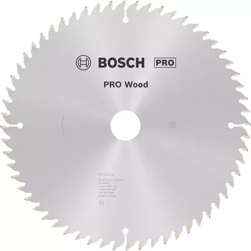 BOSCH Kotúč PRO Wood na drevo pre okružné píly, 250 x 3,2 x 30 mm (6)