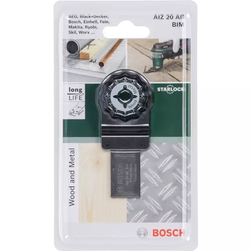 BOSCH Starlock BIM pílový list na rezy so zanorením AIZ 20 AB Wood and Metal (3)