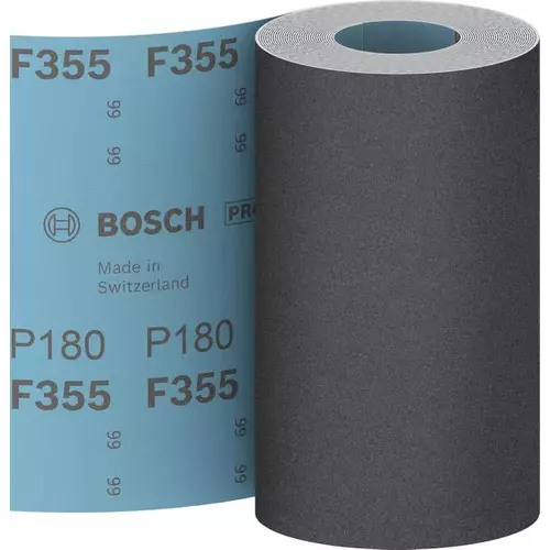 BOSCH Rolka brúsneho papiera PRO C355, 115 mm, 5 m, G180 (5)