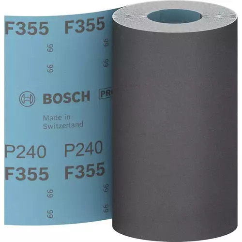 BOSCH Rolka brúsneho papiera PRO C355, 115 mm, 5 m, G240 (5)