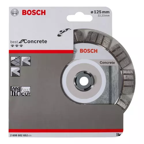 BOSCH Diamantový kotúč PRO Concrete, 125 x 22,23 mm (23)