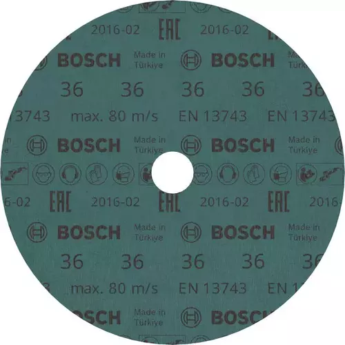 BOSCH Fíbrový kotúč PRO R575, 180 mm, G36