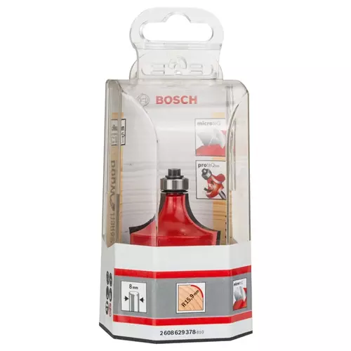 BOSCH Zaobľovacia fréza Expert for Wood, 8 mm, d = 44,4 mm, r1 = 15,9 mm, l = 22,2 mm, g = 64 mm (3)