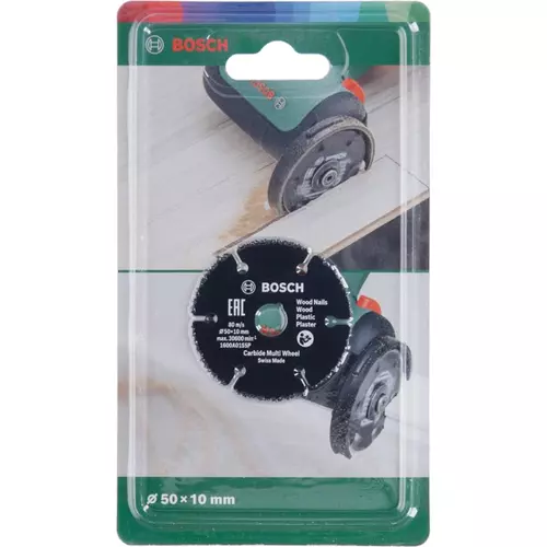 BOSCH Rezací kotúč Carbide Multi Wheel 50 x 10 mm (4)