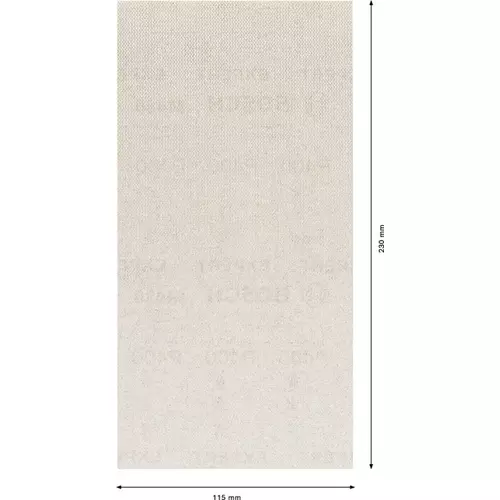 BOSCH Brúsny papier EXPERT M480 pre orbitálne brúsky, 115 x 230 mm, zrnitosť 80, 10 ks (4)