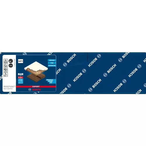 BOSCH Štandardný blok EXPERT S471 69 x 97 x 26 mm, veľmi jemný (3)