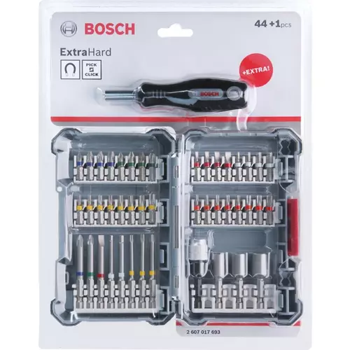 BOSCH 45-dielna prispôsobiteľná sada skrutkovacích bitov – verzia na displeje (3)