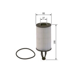 Olejový filter BOSCH F 026 407 199 - obr. 4